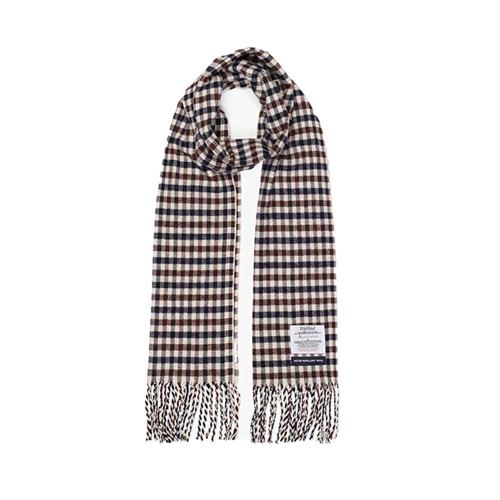Aquascutum Active Club Check Water Repellent Scarf