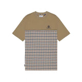 Aquascutum Active Piping Panel T-Shirt - Khaki