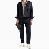 Armani Exchange Blouson Denim Jacket XM000343 - Indgio Blue