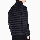 Armani Exchange Quilted Zip Up Down Jacket UXM001919 AF169279 - Black