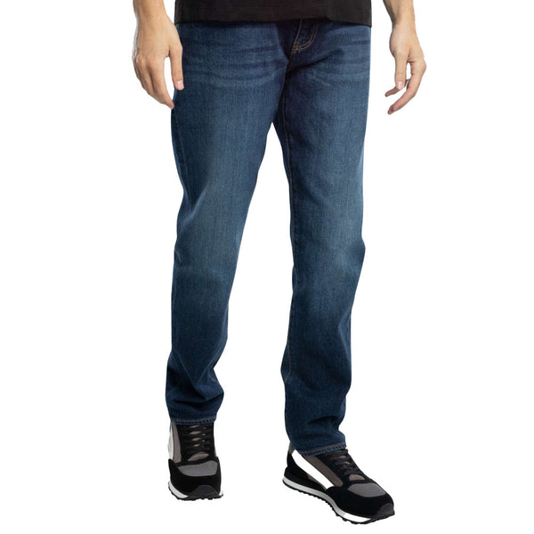 Armani Exchange J16 Straight Fit Jeans - Dark blue Denim Washed