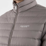Armani Exchange Quilted Zip Up Down Jacket UXM001919 AF169279 - Dark Gull Grey