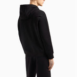 Armani Exchange Felpa Zip Up Hoodie XM000371 AF10818 - Black