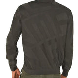 Armani Exchange Knitted Jumper Over Logo - Black Ink Green XM000708