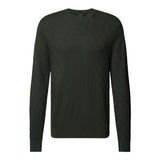 Armani Exchange Crew Neck All over print Knit - Jet Olive XM000176 AF104540