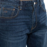 Armani Exchange J16 Straight Fit Jeans - Dark blue Denim Washed