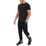 Fila Vintage BB1 Classic Vintage Striped Polo - Black