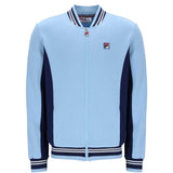 Fila Vintage Settanta Baseball Track Jacket - Blue Bell / Navy