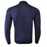 Gabicci Vintage Mens Francesco Polo Collar Sweater - Navy V00GK08