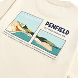 Penfield Block Landscape Graphic T-Shirt - Vanilla Ice Beige