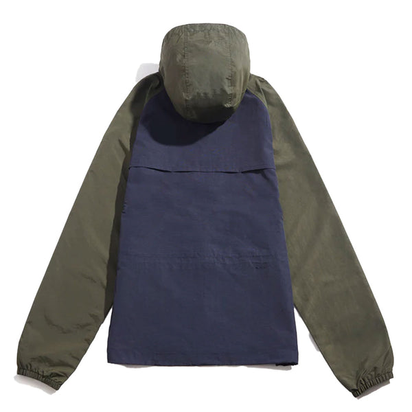 Penfield Pac Jac Packable Anorak - Forest Green/ Navy