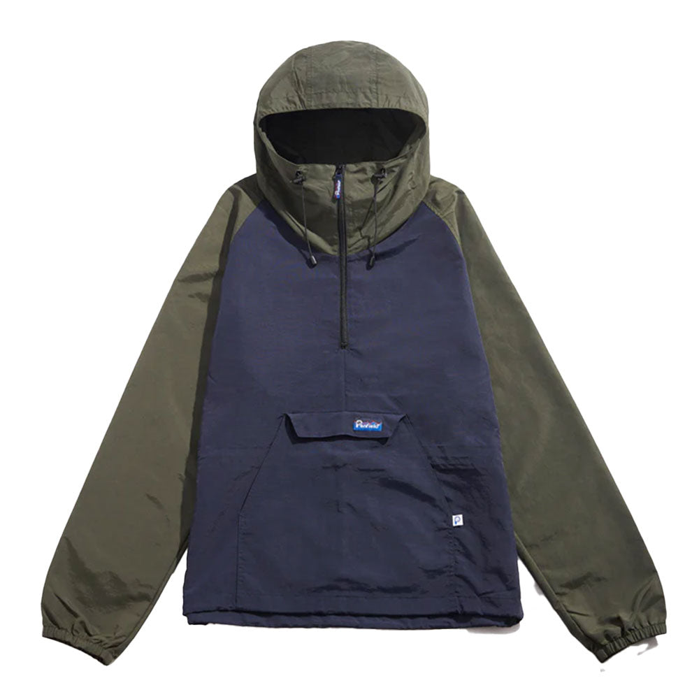 Penfield Pac Jac Packable Anorak - Forest Green/ Navy