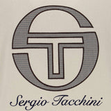 Sergio Tacchini Crochet Logo Sweat Jumper - Pelican Beige