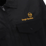 Sergio Tacchini Mens Luciano Shacket - Black