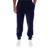 Sergio Tacchini Court Velour Track Pant - Maritime Blue/Gardenia