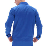 Sergio Tacchini Mens Luciano Shacket Jacket - Nautical Blue