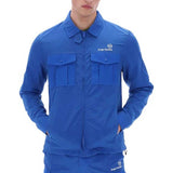Sergio Tacchini Mens Luciano Shacket Jacket - Nautical Blue