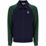 Sergio Tacchini Renshaw Track Top - Maritime Blue/Eden Green