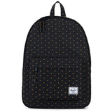 Herschel Supply Co Classic Backpack - Black Gridlock Gold - so-ldn