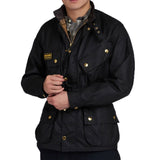 Barbour International Mens Original Wax Jacket - Black