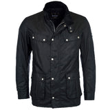 Barbour International Mens Dukes 8oz Wax Jacket - Black