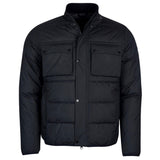 Barbour International Transmission Throttle Baffle Quilted Jacket - Black