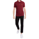 Lyle & Scott Polo Shirt - Burgundy Claret Marl - so-ldn
