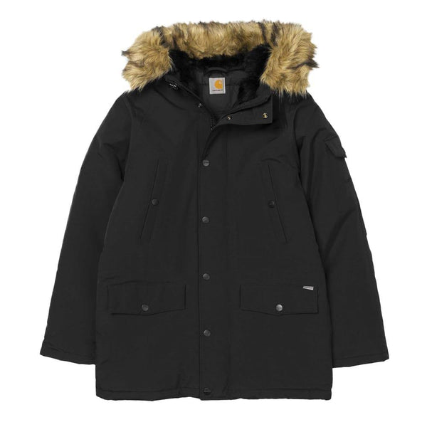 Carhartt Anchorage Parka Jacket - Black - so-ldn