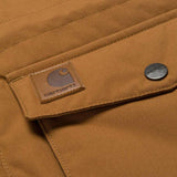 Carhartt WIP Trapper Parka Jacket - Hamilton / Brown / Tan - so-ldn