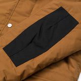 Carhartt WIP Trapper Parka Jacket - Hamilton / Brown / Tan - so-ldn