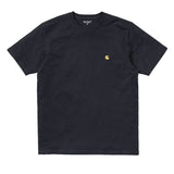 Carhartt Chase T-Shirt - Dark Navy / Gold - so-ldn