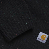 Carhartt WIP Anglistic Sweater - Black Heather - so-ldn