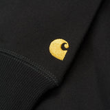 Carhartt WIP Chase Crewneck Sweatshirt - Black - so-ldn