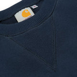 Carhartt WIP Chase Crewneck Sweatshirt - Black - so-ldn