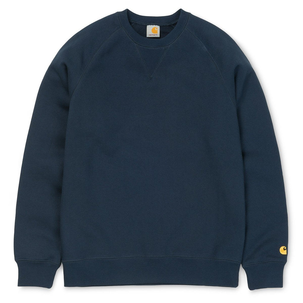 Carhartt WIP Chase Sweatshirt - Navy - so-ldn