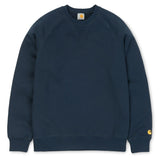 Carhartt WIP Chase Crewneck Sweatshirt - Black - so-ldn