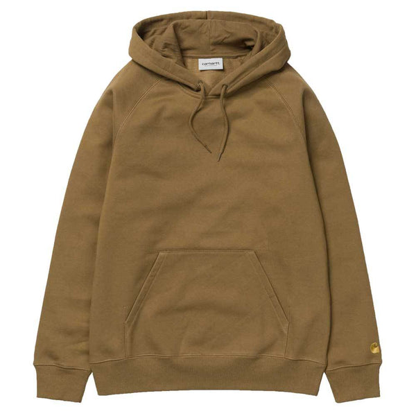 Carhartt WIP Chase Pullover Hoodie - Hamilton Brown - so-ldn