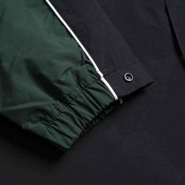Carhartt WIP Mens Terrace Jacket - Dark Navy / Black / Bottle green