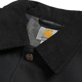 Carhartt WIP Michigan Lined Chore Coat - Black / Rigid - so-ldn