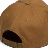 Carhartt WIP Logo Snapback Cap - Hamilton Brown - so-ldn