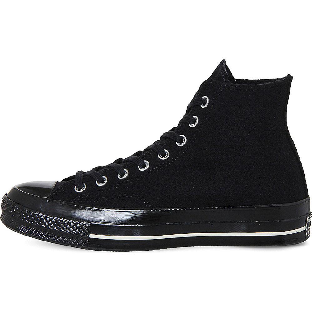 Converse Chuck Taylor All Star Hi-Top 1970’s - Black Egret Wool - so-ldn