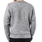 Diesel S-Real Crewneck Alpaca Wool Sweatshirt - Grey - so-ldn