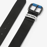 Diesel B-Canda Leather Belt - Black - so-ldn