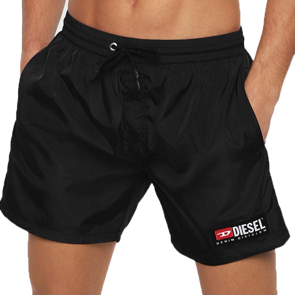 Diesel BMBX-WAVE 2.017 Swim Shorts - Black - so-ldn