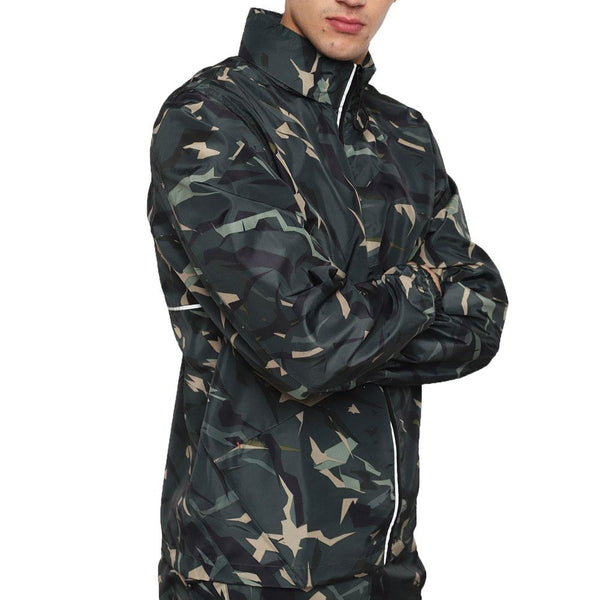 Diesel BMOWT-WINDSEA-P Hooded Shell Jacket  Camouflage - so-ldn