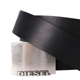 Diesel B-Blade Buckle leather Belt - Black - so-ldn