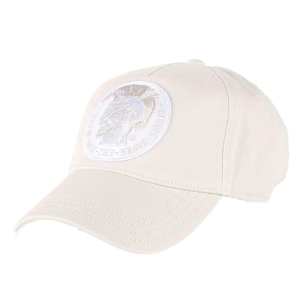 Diesel Cindians Baseball Regular Fit Cap - Cream - so-ldn