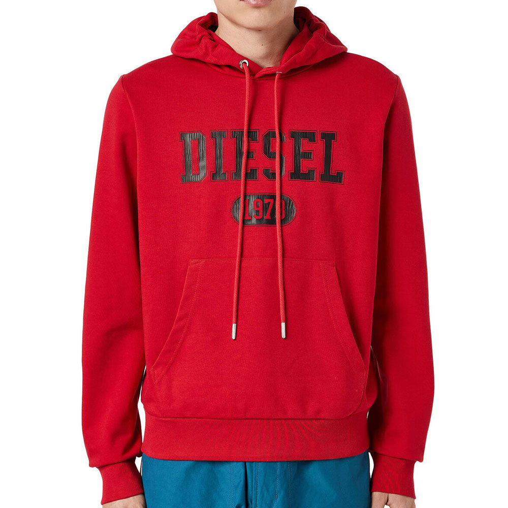 Diesel S-GINN-HOOD-K25 Hoodie - Red