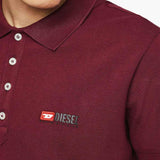 Diesel T-Weet-Div Polo Shirt - Burgundy