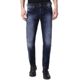 Diesel Thommer 0860L Slim Skinny Jeans - Dark Blue - so-ldn